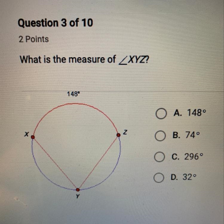 What is the measure of-example-1