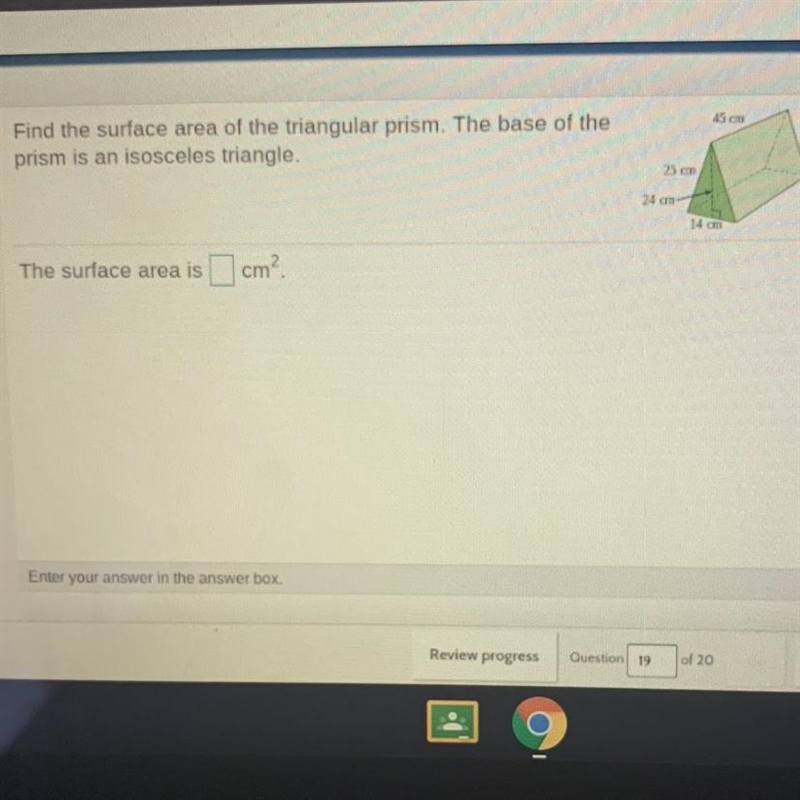 Please help!!! It’s surface area-example-1