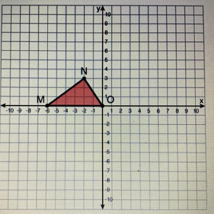 What are the coordinates of M' after triangle MNO is reflected over the y-axis, and-example-1