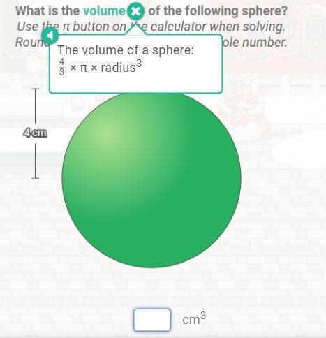 What is the volume for the sphere?-example-1