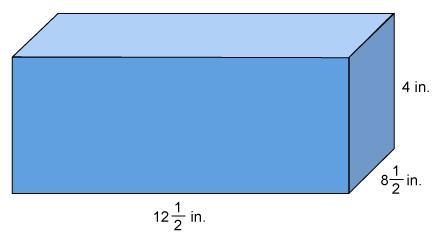 Al uses a box in the shape of a rectangular prism as shown in the diagram to for his-example-1