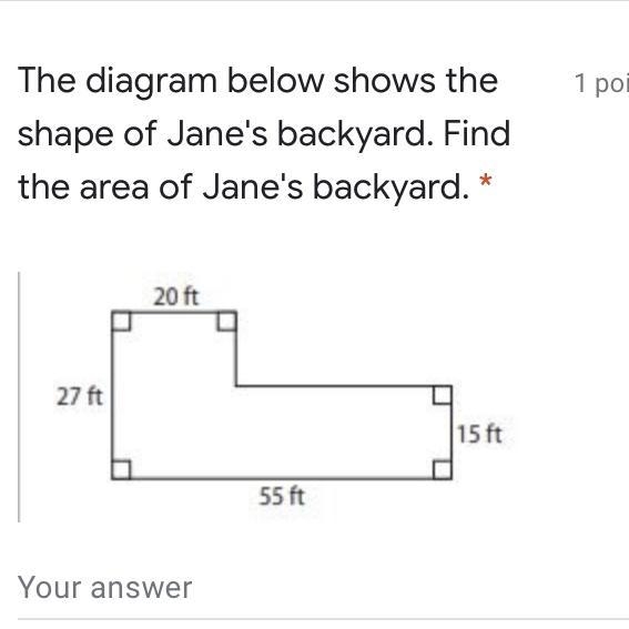 *ANSWER FAST* Use the above diagram and answer. Jane wants to plant grass seed in-example-1