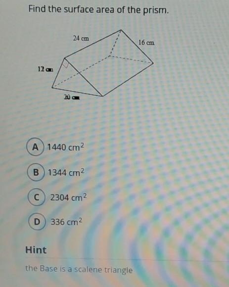 Find the surface area of the prism​-example-1