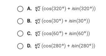 Which expression is a fourth root of -1+i√3?-example-1