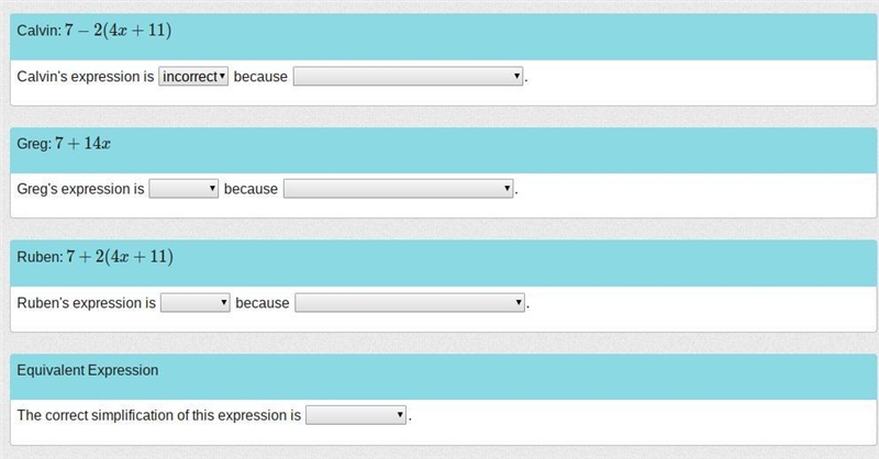 Three students were given the expression shown and were asked to take a common factor-example-1