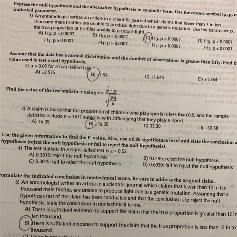 Plsss answer question for The test statistics-example-1