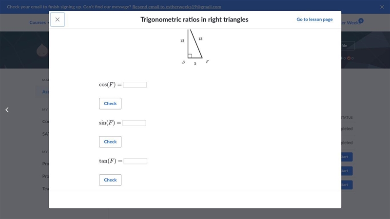 This is for trigonometric ratios in right triangles.-example-2