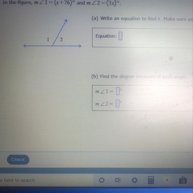 Need help on this This is on angles and triangles-example-1