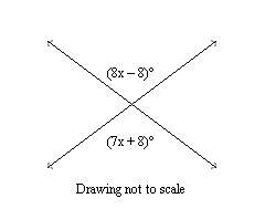 What is the value of x? 60 –16 120 16-example-1