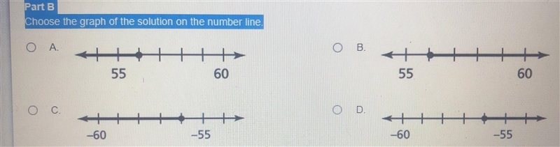 Part A Choose the inequality and solution to represent the number of cans, c, that-example-1