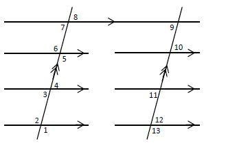 Use angle relationships to travel through the maze following the prompts below.-example-1