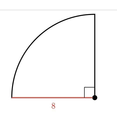 Find the area of the shape. Either enter an exact answer in terms of π πpi or use-example-1