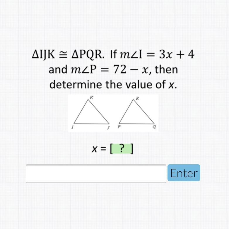 What does x equal? please help-example-1