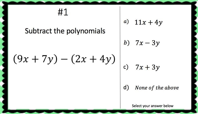 If yo give me the answers to all of these ill give brainleast and 100 points-example-1