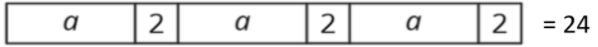 Write an equation to represent this diagram. Then solve. *** Please answer as soon-example-1