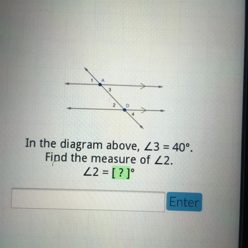 What is the measure of 2? Plz hurry-example-1