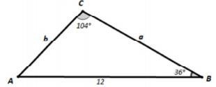 Determine the approximate value of A. 36 degrees 40 degrees 28 degrees 76 degrees-example-1