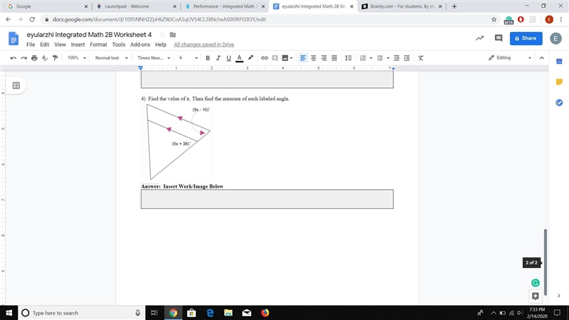 Please show work read what the question wants in both pictures-example-2