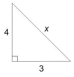 What is the value of x? a. 25 b. 12 c. 7 d. 5-example-1