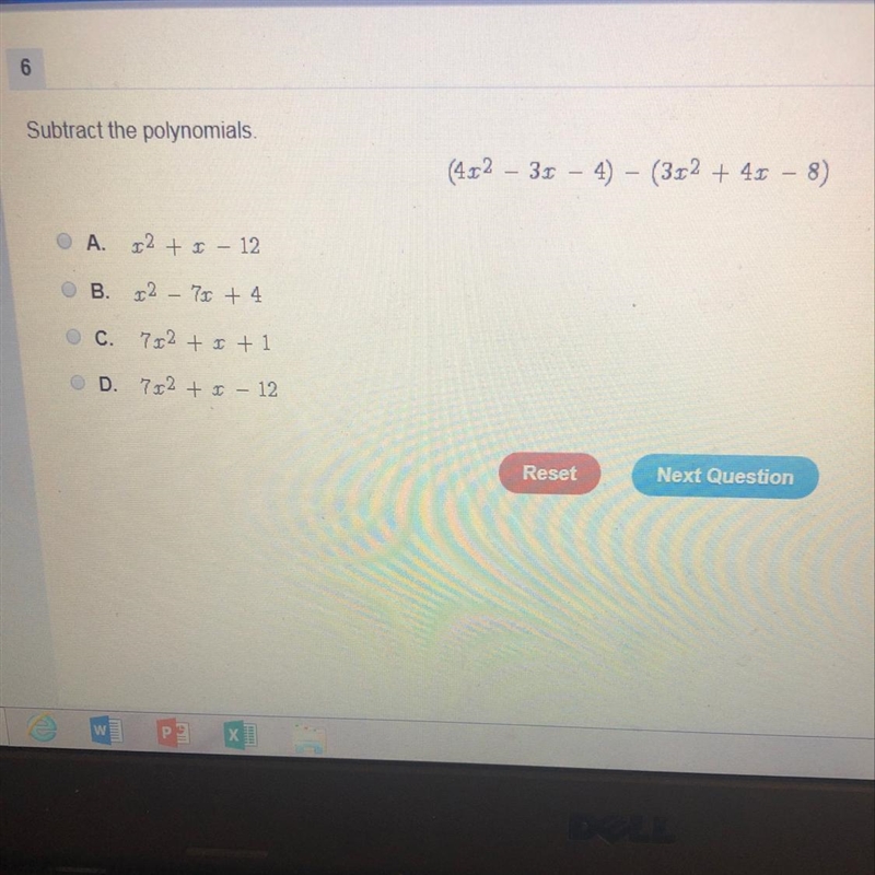 Subtract the polynomials.-example-1