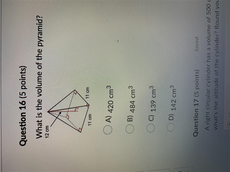 What is the volume of the pyramid-example-1