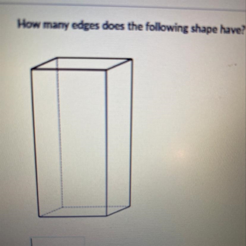 How many edges does the following shape have?-example-1