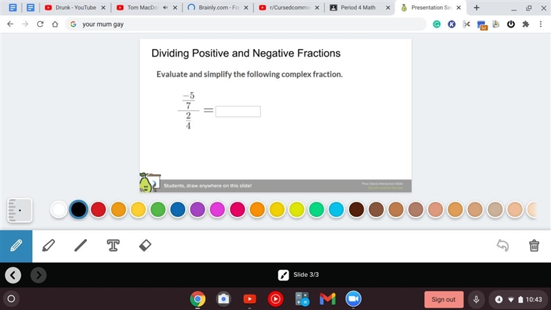 Evaluate and simplify the following complex fraction-example-1