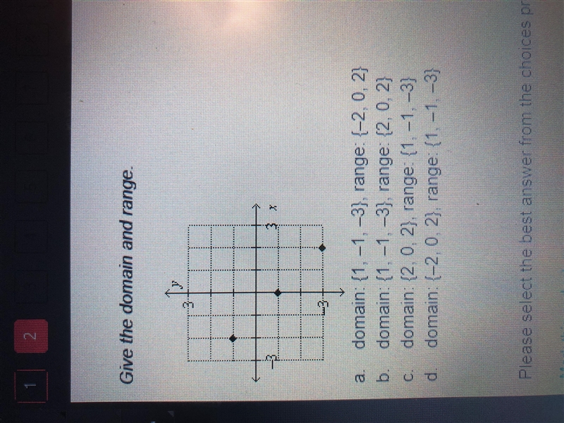 Give the domain and range.-example-1