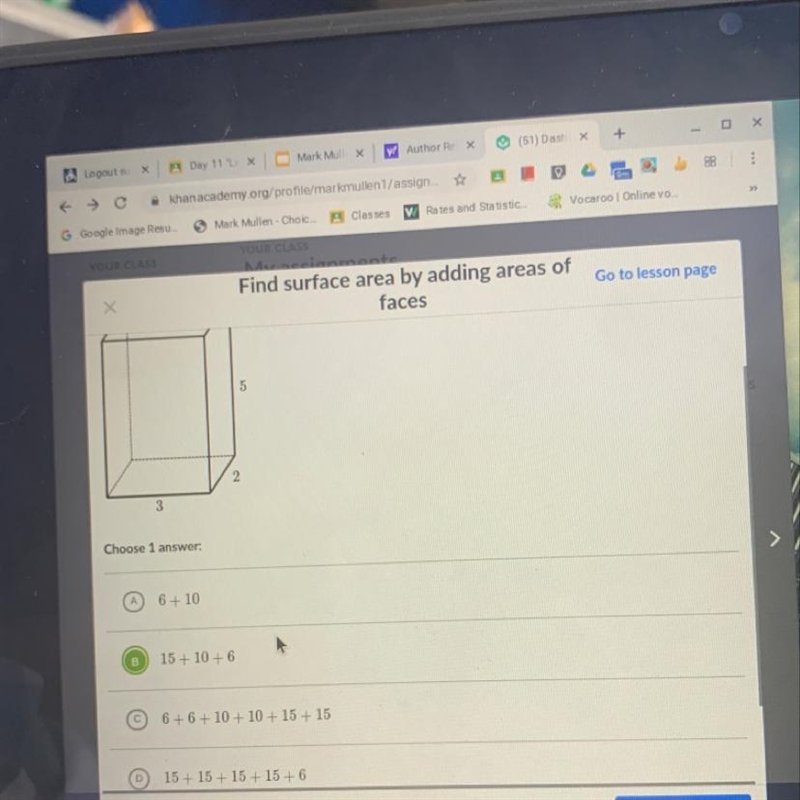 Which expression can be used to find the surface area of the following rectangular-example-1