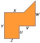 Please help quick!!!! If U = 4 inches, V = 4 inches, W = 7 inches, X = 6 inches, Y-example-1