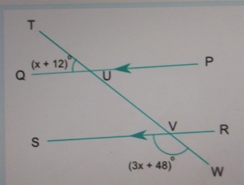 What is thw value of x? x=____​-example-1