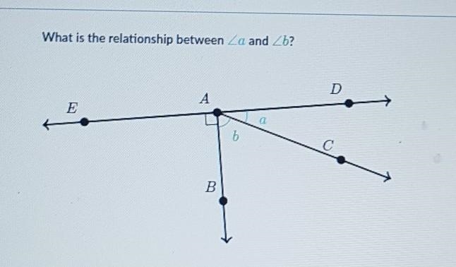 A vertical b complementary c supplementary angles d none of the above ​-example-1