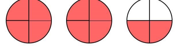 What fraction can be modeled by the below picture-example-1