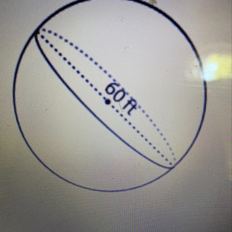 In terms of it, what is the volume of the sphere? 360 1800 2700070 5600-example-1