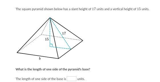 PLZ HELP! WORTH EXTRA POINTS!! PYTHAGREOM THEROEM WITH 3D SHAPES-example-1