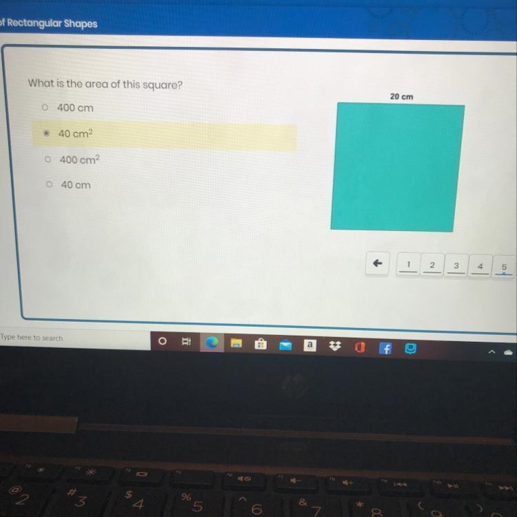 What is the area of this square?-example-1