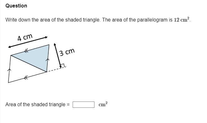 Help!!! triangle area-example-1