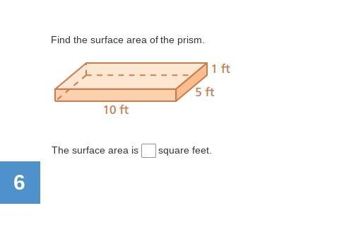 Find the surface area of the prism.-example-1