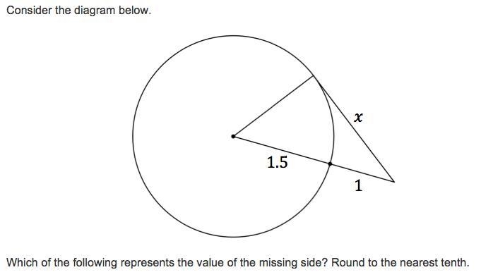 What is the value of x-example-1