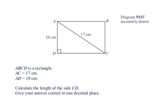 How to find the missing side of this triangle-example-1