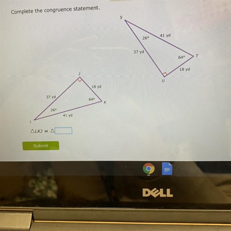 Complete the congruence statement-example-1