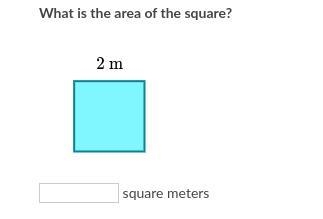 What is the area of the square?-example-1