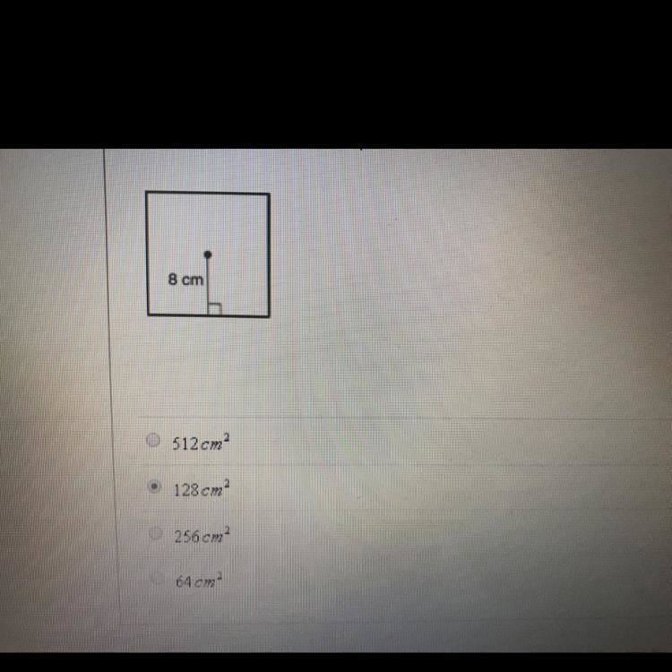 What is the area of the square?-example-1