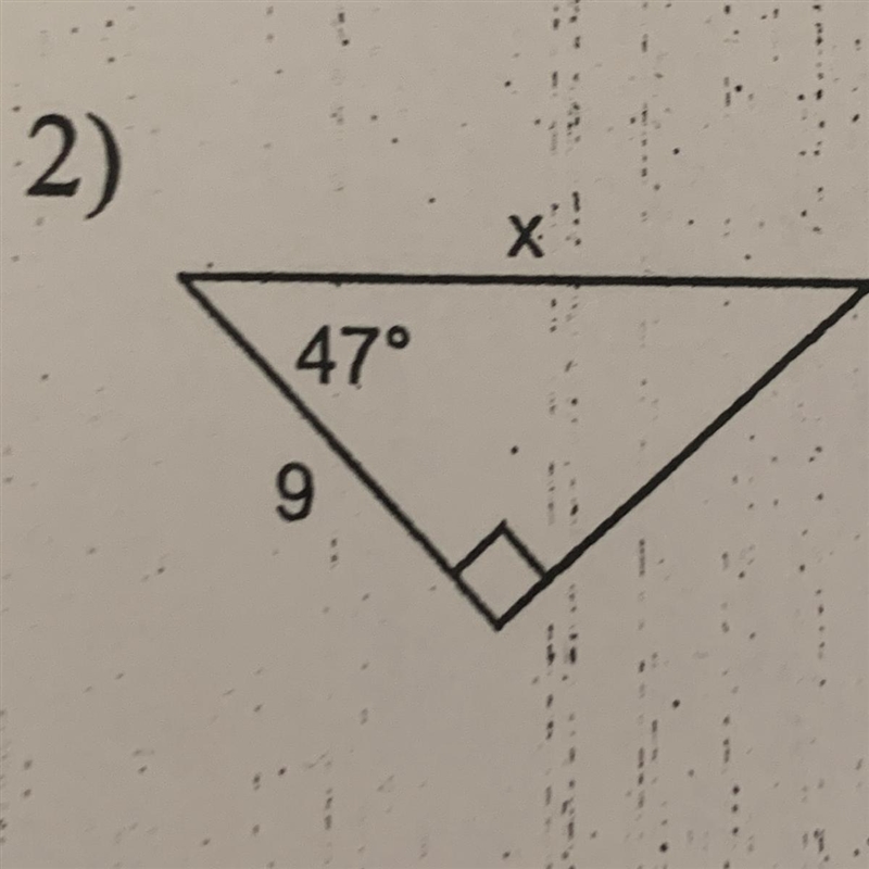 Find the missing side round to the nearest tenth-example-1