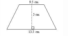 Find the area of the trapezoid.-example-1