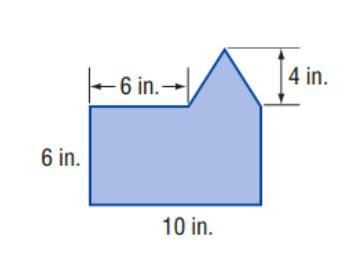 Find the area of the figure.-example-1