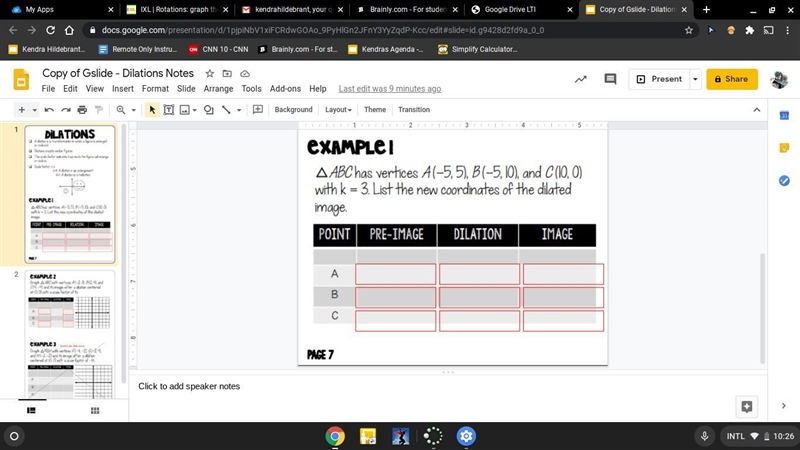 Here is the dialations that i need help on-example-1