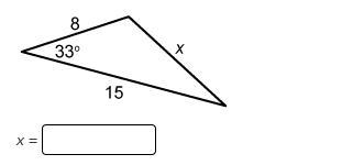 Find the value of x to the nearest tenth.-example-1