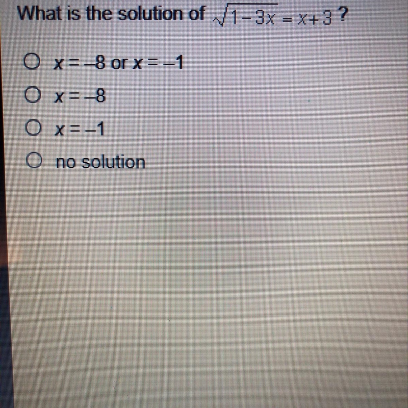 What is the solution of...-example-1