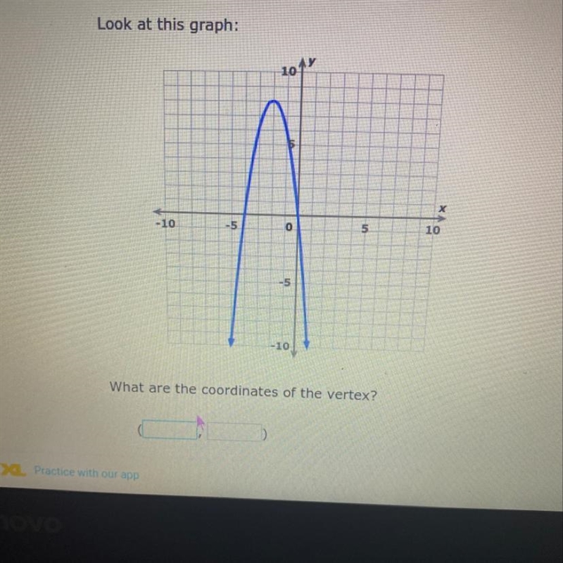 What are the coordinates of the vertex?-example-1